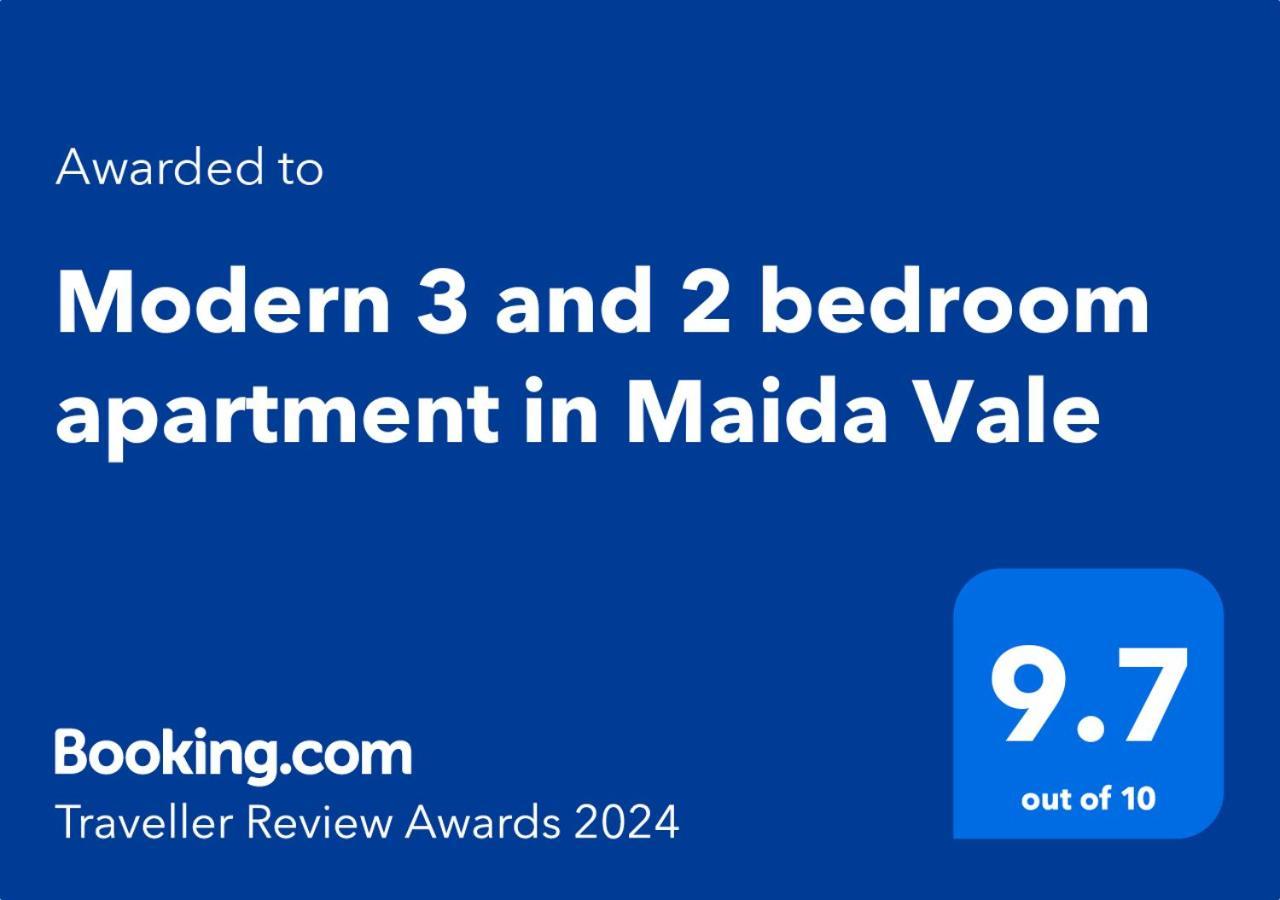 Modern 3 And 2 Bedroom Apartment In Maida Vale Лондон Экстерьер фото